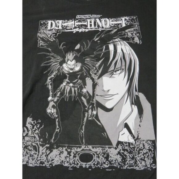 Death Note T Shirt Mens Size M Shonen Jump Anime Manga Logo Light Ryuk 2000s - Picture 4 of 6